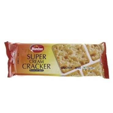 Munchee Super Cream Cracker 190 Gm, 24 Pieces Per Carton